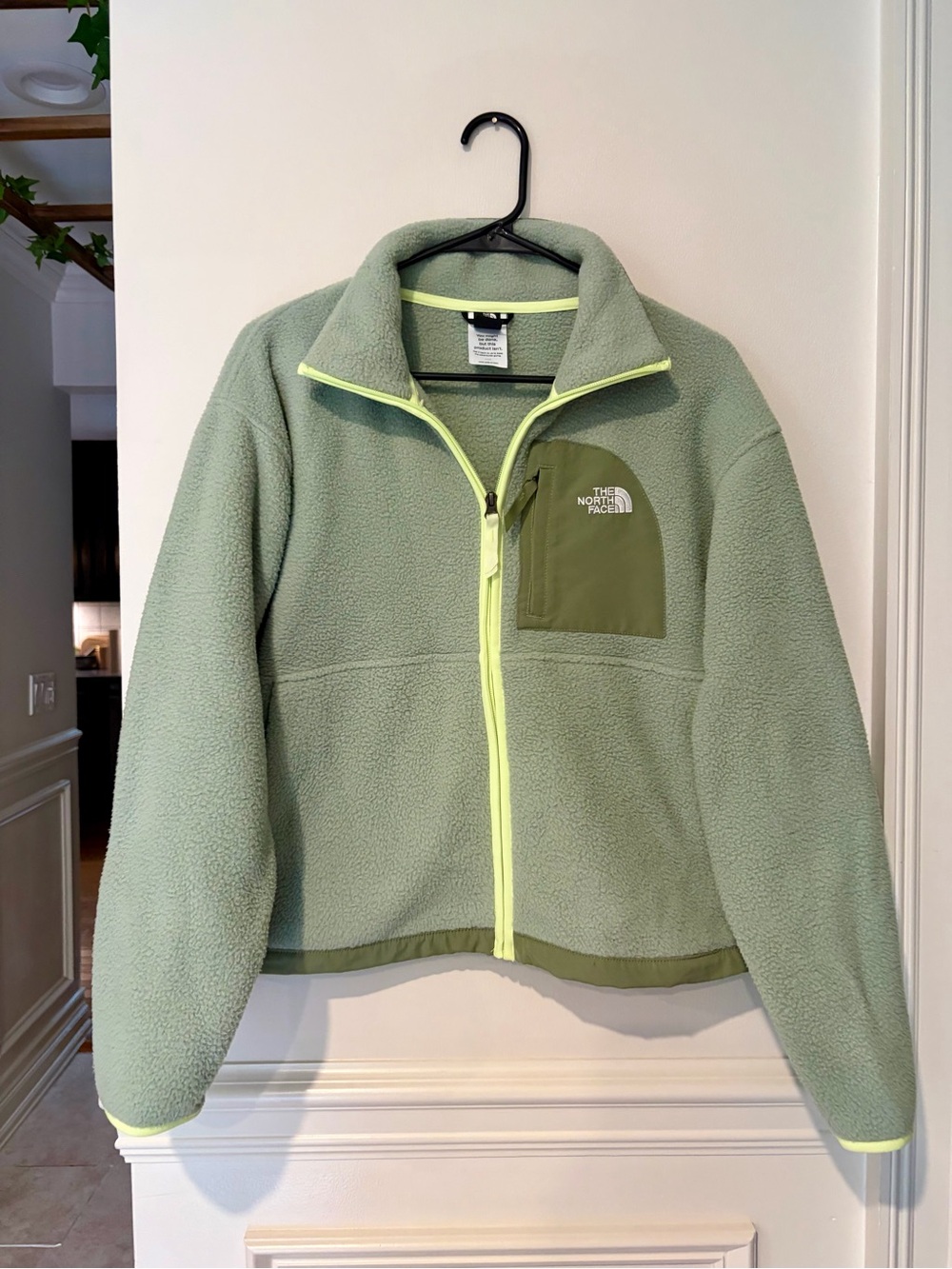 The North Face Women’s Circular Design Fleece Jacket Green Size Small